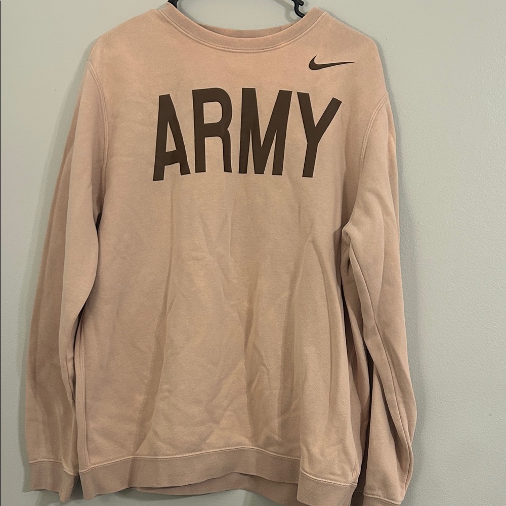 Nike Dusty Rose ARMY Logo Sweatshirt